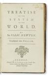 MEDICINE/SCIENCE  NEWTON, ISAAC, Sir.  A Treatise on the System of the World.  1728